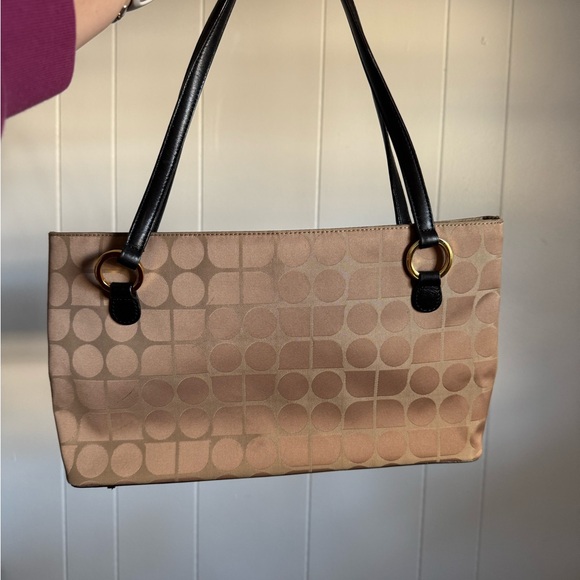 Kate Spade Brown Geometric Purse - Picture 2 of 4